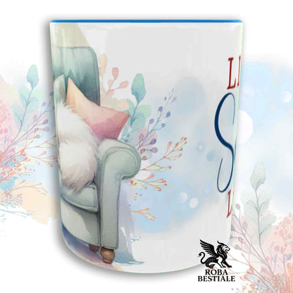 Tazza SOFT LIFE - SAMOIEDO - In Ceramica, colore a scelta - 330 ml
