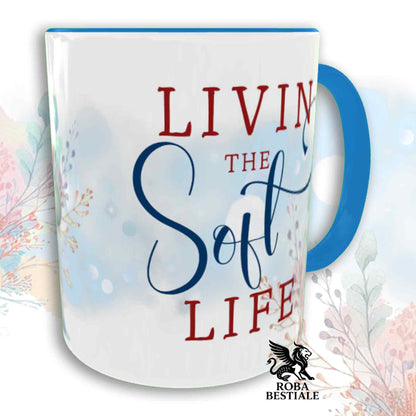 Tazza SOFT LIFE - SAMOIEDO - In Ceramica, colore a scelta - 330 ml