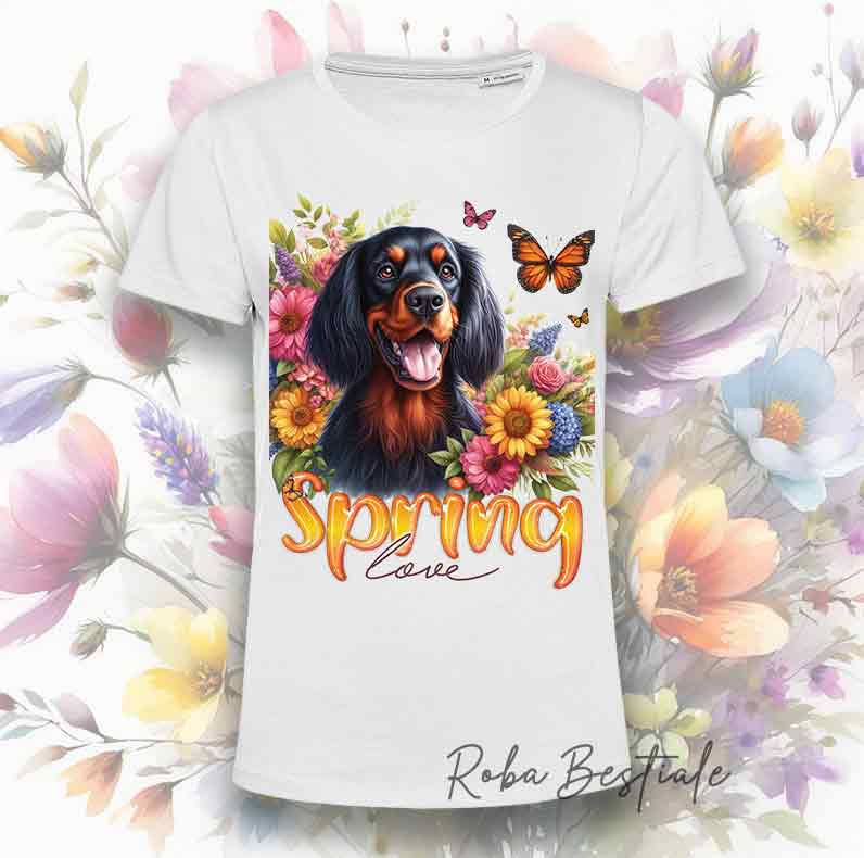 T-Shirt SPRING LOVE - SETTER GORDON