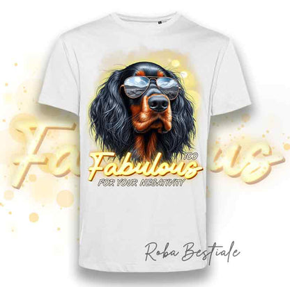 T-Shirt TOO FABULOUS - SETTER GORDON