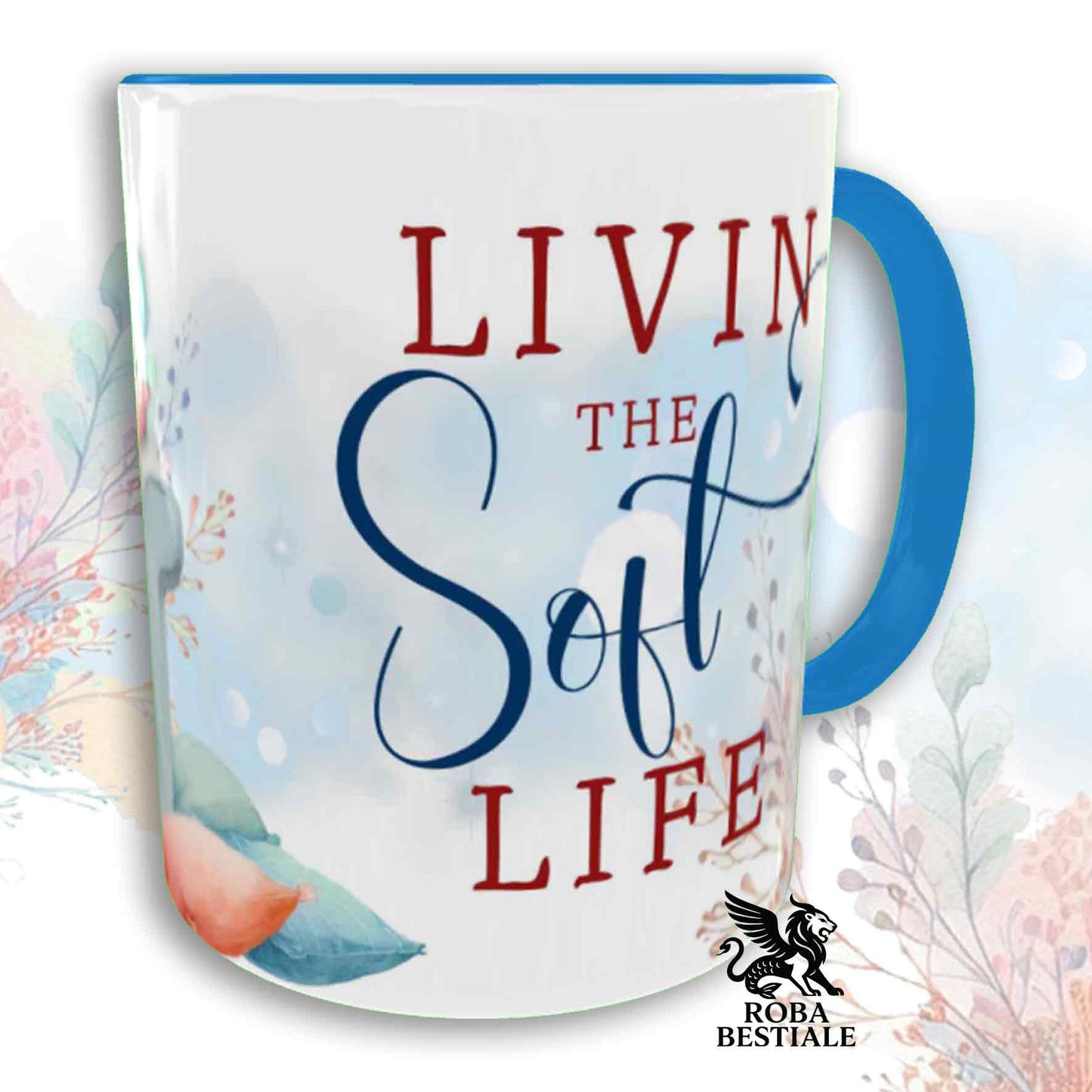 Tazza SOFT LIFE - SETTER INGLESE Blue Belton - In Ceramica, colore a scelta - 330 ml