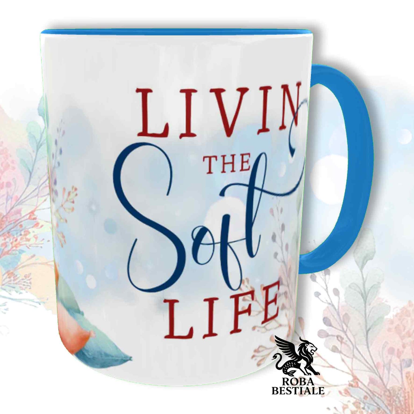 Tazza SOFT LIFE - SETTER INGLESE Orange Belton - In Ceramica, colore a scelta - 330 ml