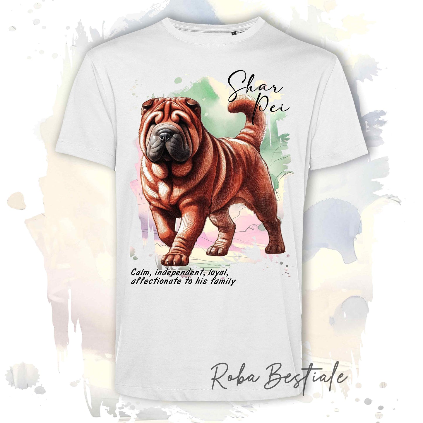 DOODLE T-Shirt - BOSTON TERRIER