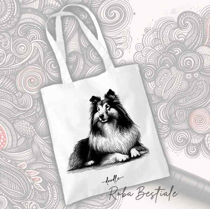 Shopper DOODLE - SHETLAND SHEEPDOG