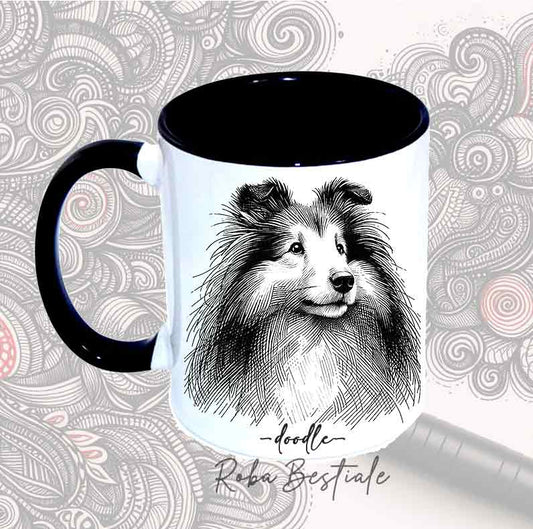 DOODLE mug - DUTCH SHEPHERD