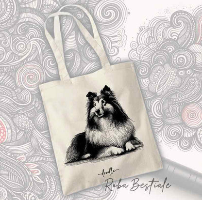 Shopper DOODLE - SHETLAND SHEEPDOG