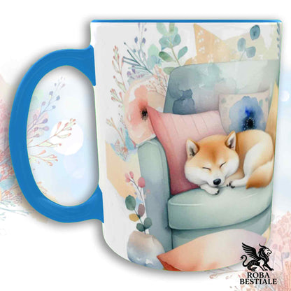 Tazza SOFT LIFE - SHIBA INU Rosso - In Ceramica, colore a scelta - 330 ml