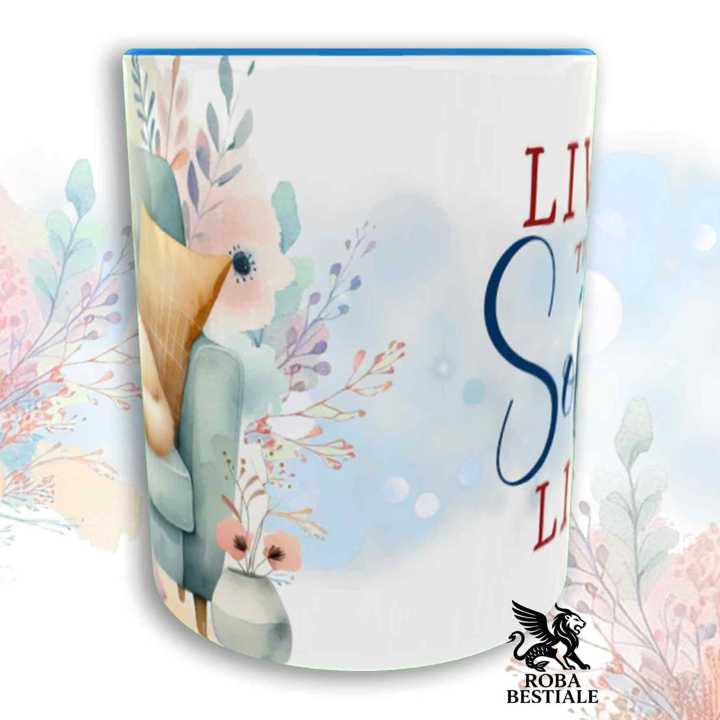 Tazza SOFT LIFE - SHIBA INU Rosso - In Ceramica, colore a scelta - 330 ml