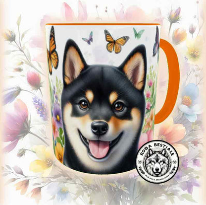 Tazza SPRING LOVE - SHIBA INU Black Tricolor