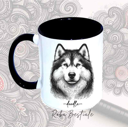Tazza DOODLE - SIBERIAN HUSKY