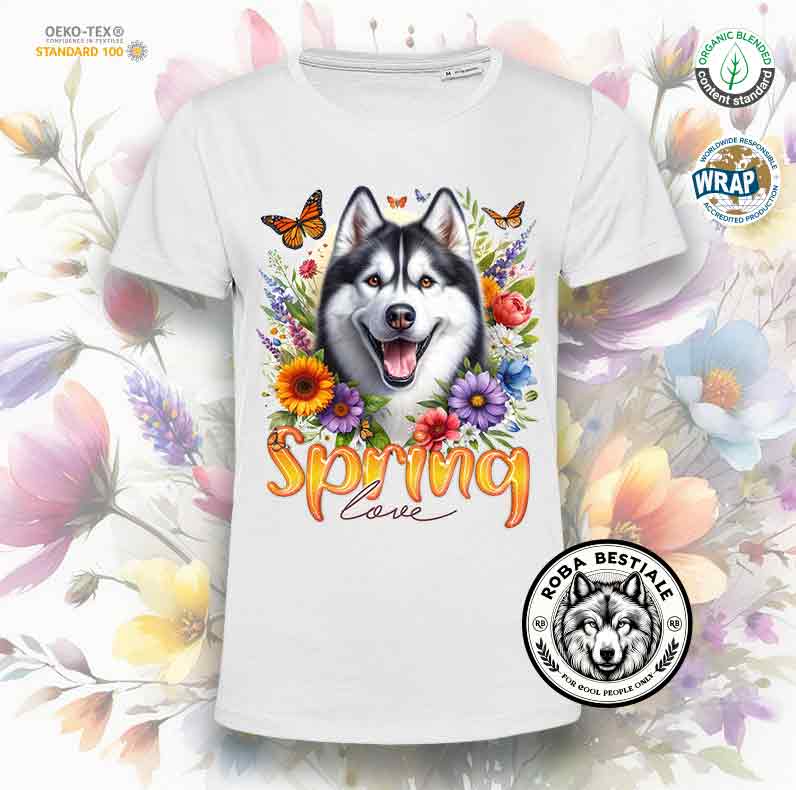 SPRING T-Shirt - SIBERIAN HUSKY