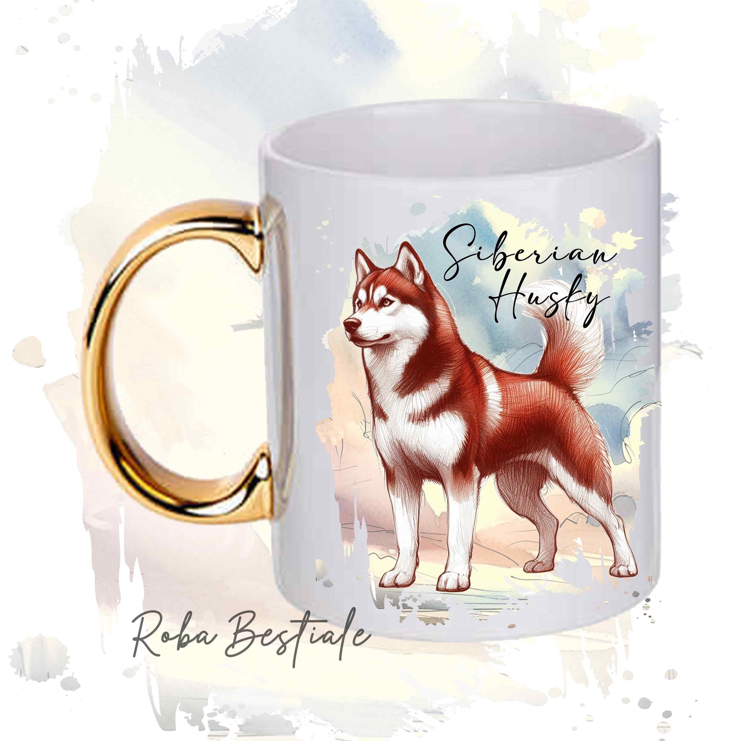 DOODLE mug - AMERICAN AKITA