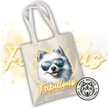 TOO FABULOUS Shopper - JAPANESE SPITZ