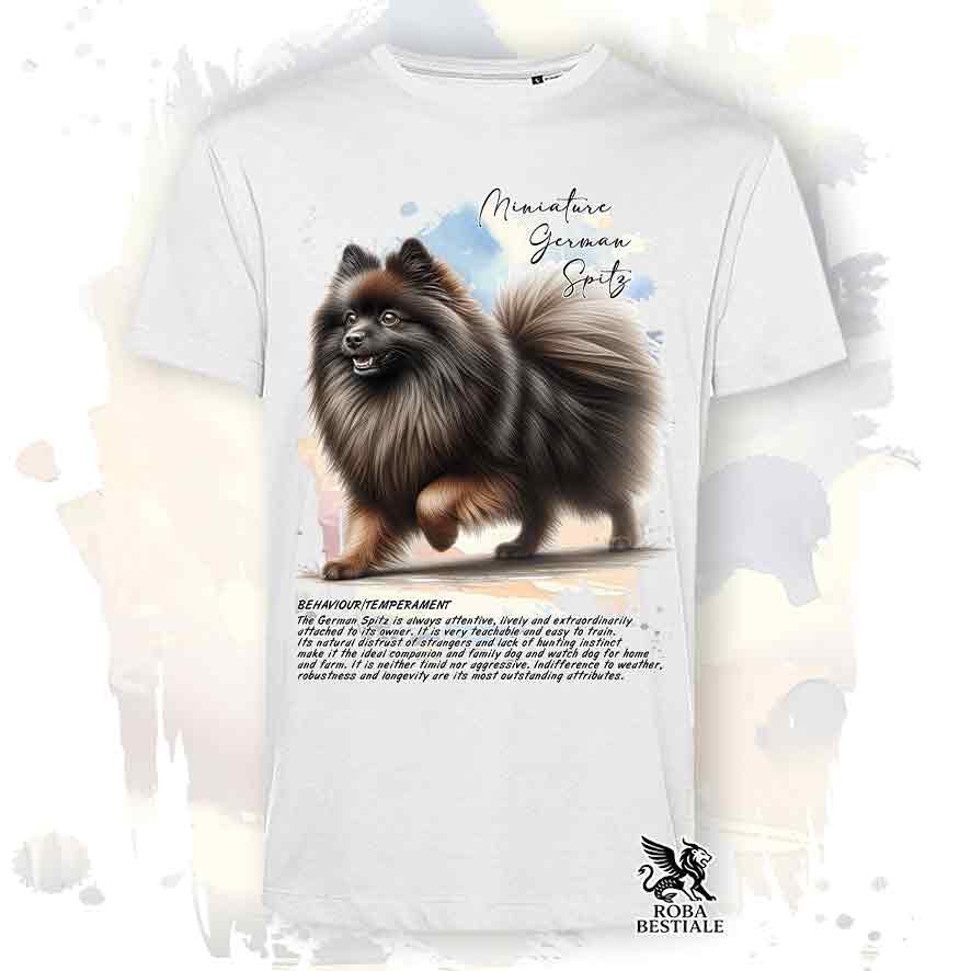 T-Shirt SPITZ TEDESCO PICCOLO Marrone - Collezione BEHAVIOR