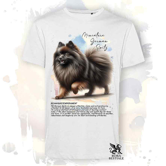 T-Shirt SPITZ TEDESCO PICCOLO Marrone - Collezione BEHAVIOR