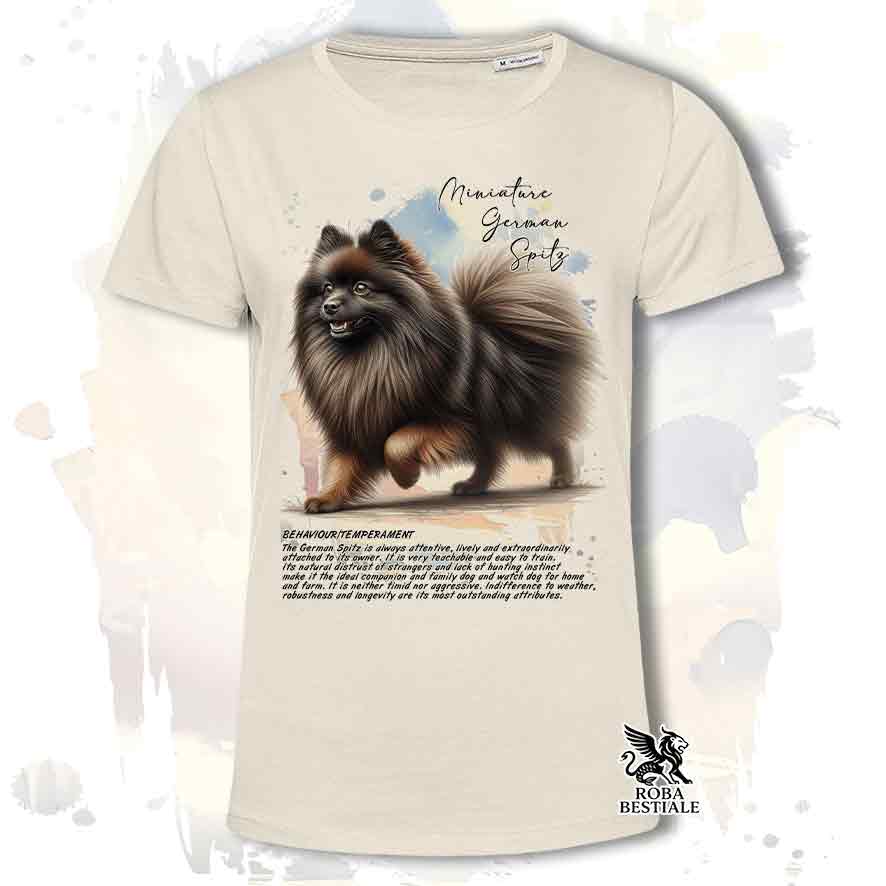 T-Shirt SPITZ TEDESCO PICCOLO Marrone - Collezione BEHAVIOR