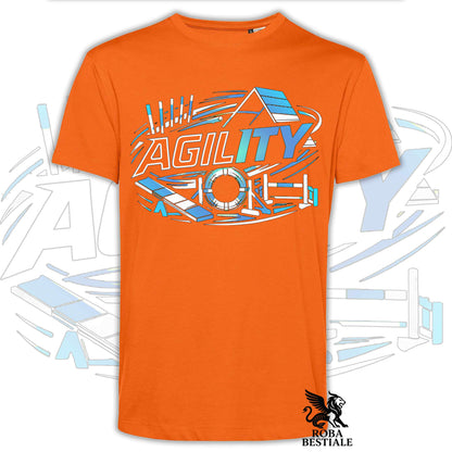 T-shirt PURE AGILITY - Stampa BLUE - Uomo o Donna , in tanti colori - dalla XS alla 5XL