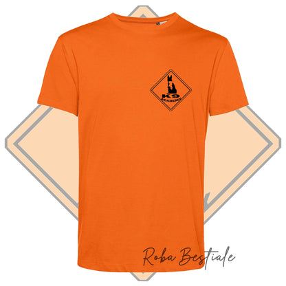 T-Shirt K9 ACADEMY - ARANCIONE, Uomo o Donna - dalla XS alla 5XL