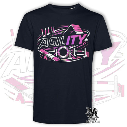 T-shirt PURE AGILITY - Stampa ROSA - Uomo o Donna , in tanti colori - dalla XS alla 5XL