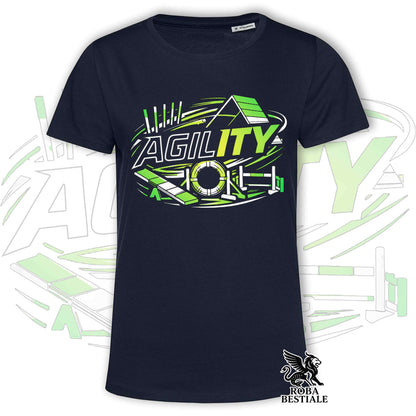 T-shirt PURE AGILITY - Stampa VERDE - Uomo o Donna , in tanti colori - dalla XS alla 5XL