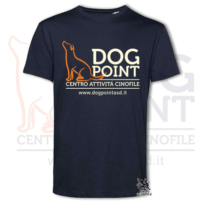 T-Shirt DOG POINT - Blue Navy, da Uomo o da Donna - dalla XS alla 5XL
