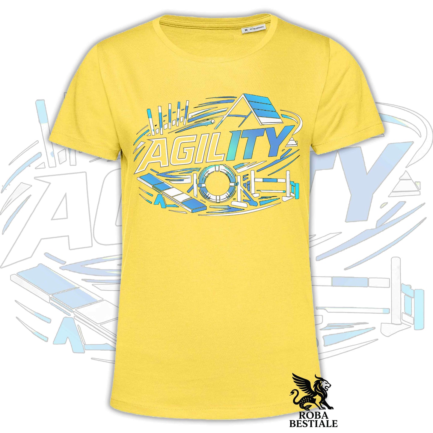 T-shirt PURE AGILITY - Stampa BLUE - Uomo o Donna , in tanti colori - dalla XS alla 5XL