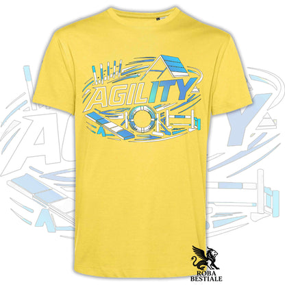 T-shirt PURE AGILITY - Stampa BLUE - Uomo o Donna , in tanti colori - dalla XS alla 5XL