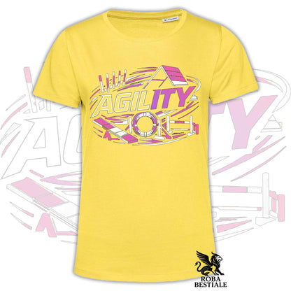 T-shirt PURE AGILITY - Stampa ROSA - Uomo o Donna , in tanti colori - dalla XS alla 5XL