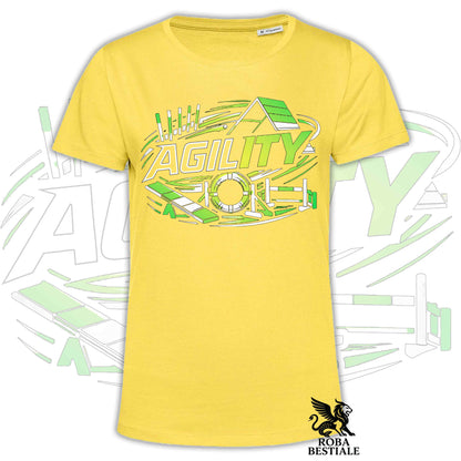 T-shirt PURE AGILITY - Stampa VERDE - Uomo o Donna , in tanti colori - dalla XS alla 5XL