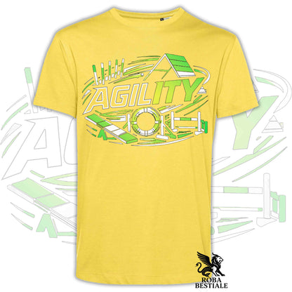 T-shirt PURE AGILITY - Stampa VERDE - Uomo o Donna , in tanti colori - dalla XS alla 5XL