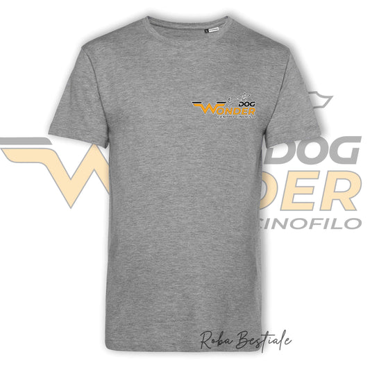 T-Shirt WONDERDOG - GRIGIA, Uomo o Donna - dalla XS alla 5XL