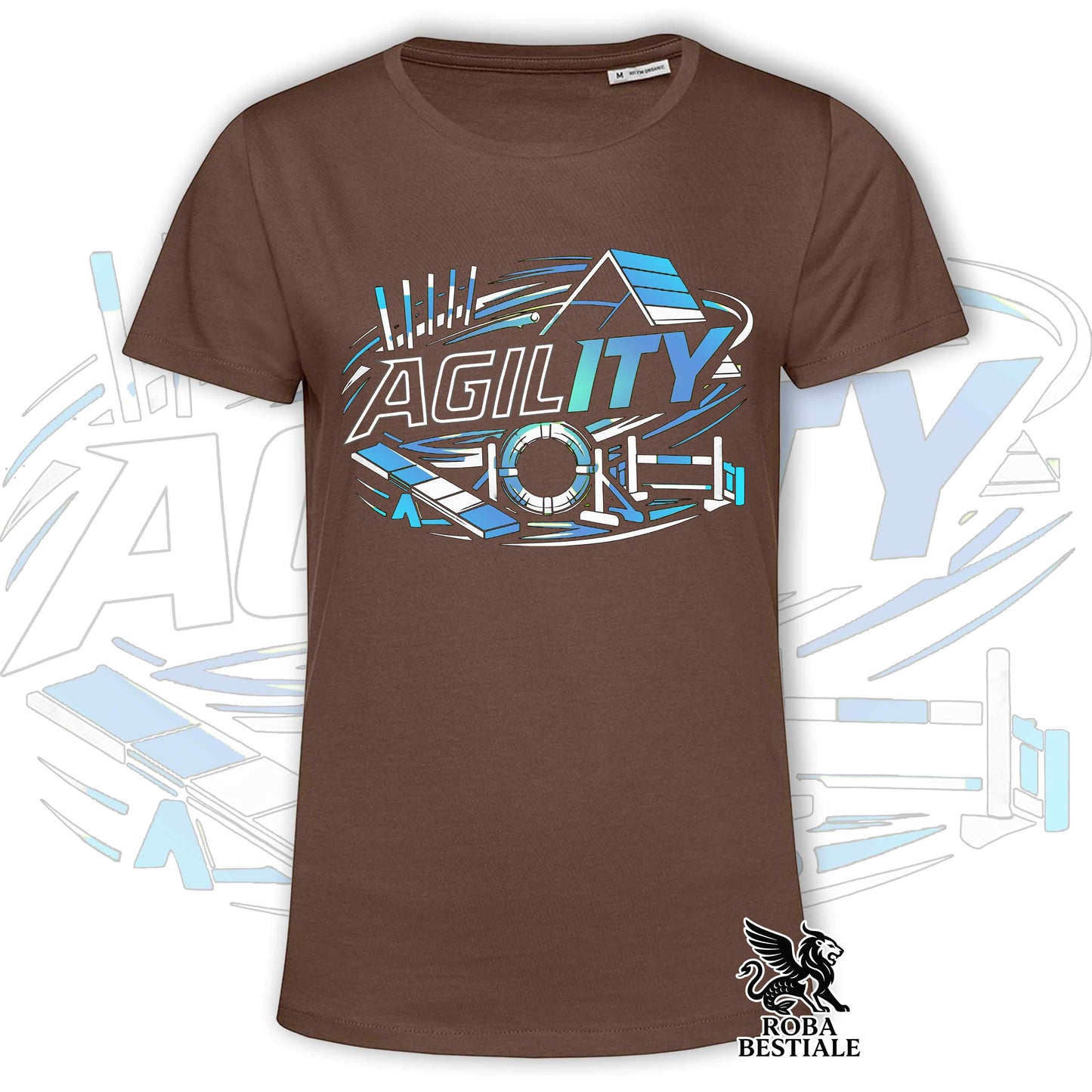 T-shirt PURE AGILITY - Stampa BLUE - Uomo o Donna , in tanti colori - dalla XS alla 5XL