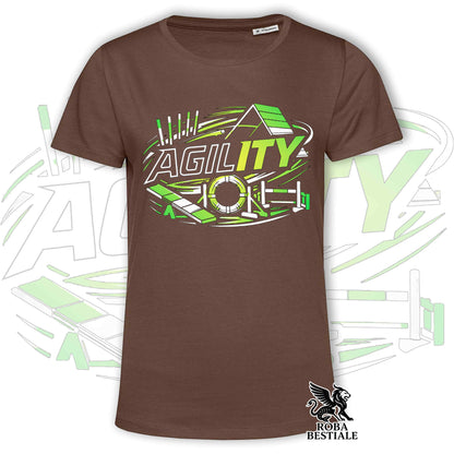 T-shirt PURE AGILITY - Stampa VERDE - Uomo o Donna , in tanti colori - dalla XS alla 5XL