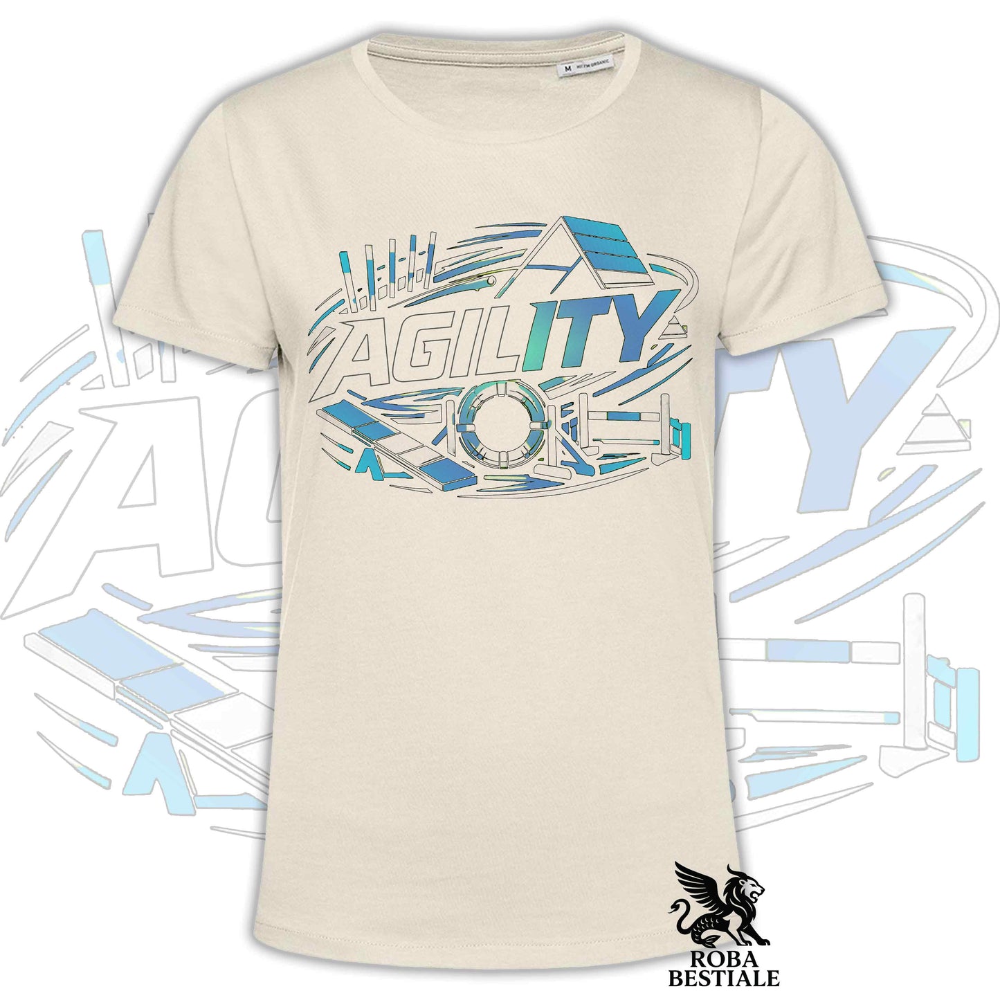 T-shirt PURE AGILITY - Stampa BLUE - Uomo o Donna , in tanti colori - dalla XS alla 5XL