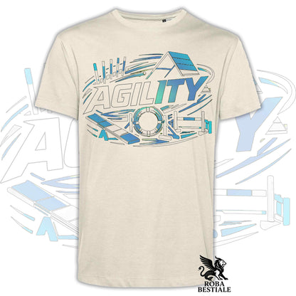 T-shirt PURE AGILITY - Stampa BLUE - Uomo o Donna , in tanti colori - dalla XS alla 5XL