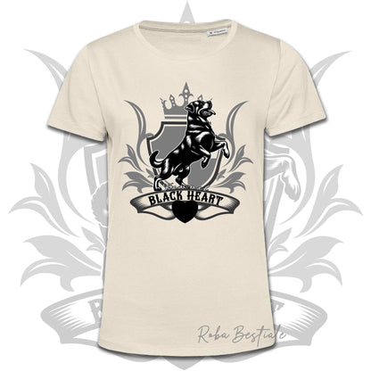 T-Shirt BLACK HEART Kennel - OFF WHITE - Uomo o Donna - dalla XS alla 5XL