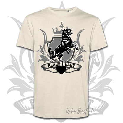T-Shirt BLACK HEART Kennel - OFF WHITE - Uomo o Donna - dalla XS alla 5XL