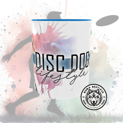 Tazza DISC DOG LifeStyle - AUSTRALIAN SHEPHERD Black Tricolor - Design "GIRL" o "BOY"