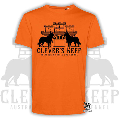 T-shirt CLEVER'S KEEP - Stampa NERA - Uomo o Donna, in tanti colori - dalla XS alla 5XL