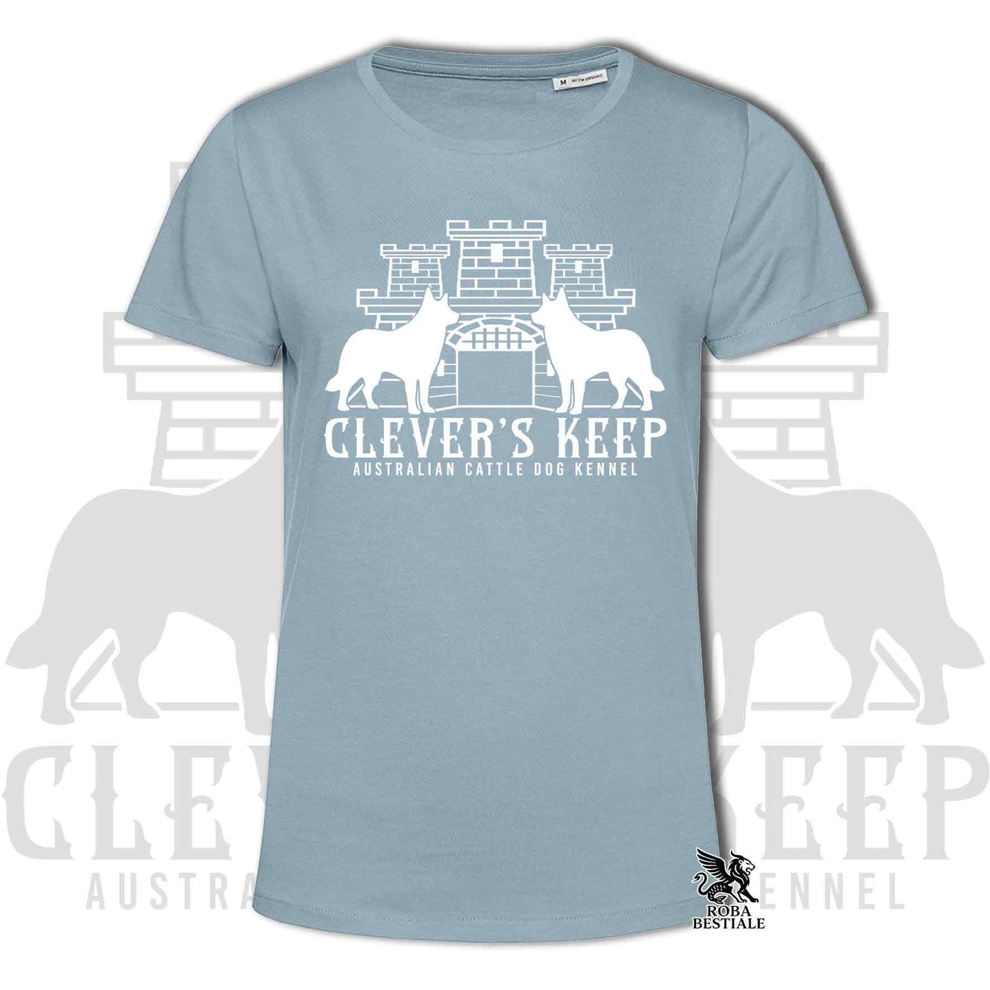 CLEVER'S KEEP T-shirt - WHITE print - Men or Women, in many colours - from XS to 5XL