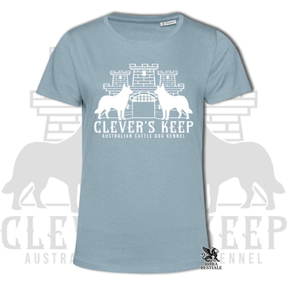CLEVER'S KEEP T-shirt - WHITE print - Men or Women, in many colours - from XS to 5XL