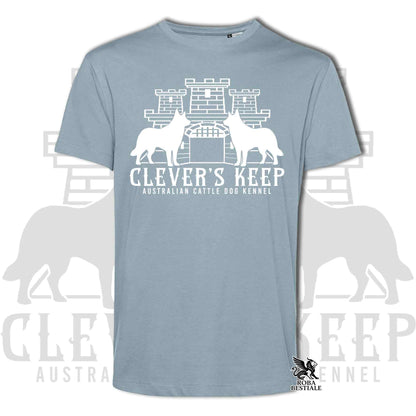 CLEVER'S KEEP T-shirt - WHITE print - Men or Women, in many colours - from XS to 5XL