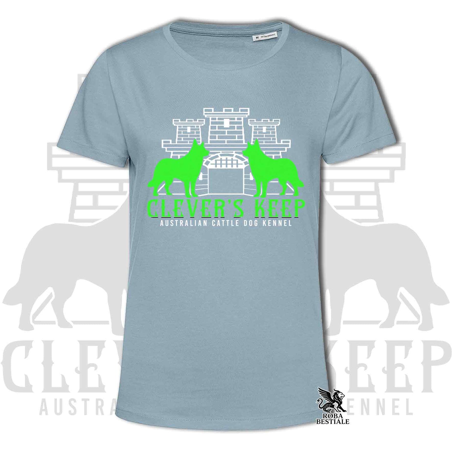 CLEVER'S KEEP T-shirt - NEON GREEN print - Men or Women, in many colors - from XS to 5XL