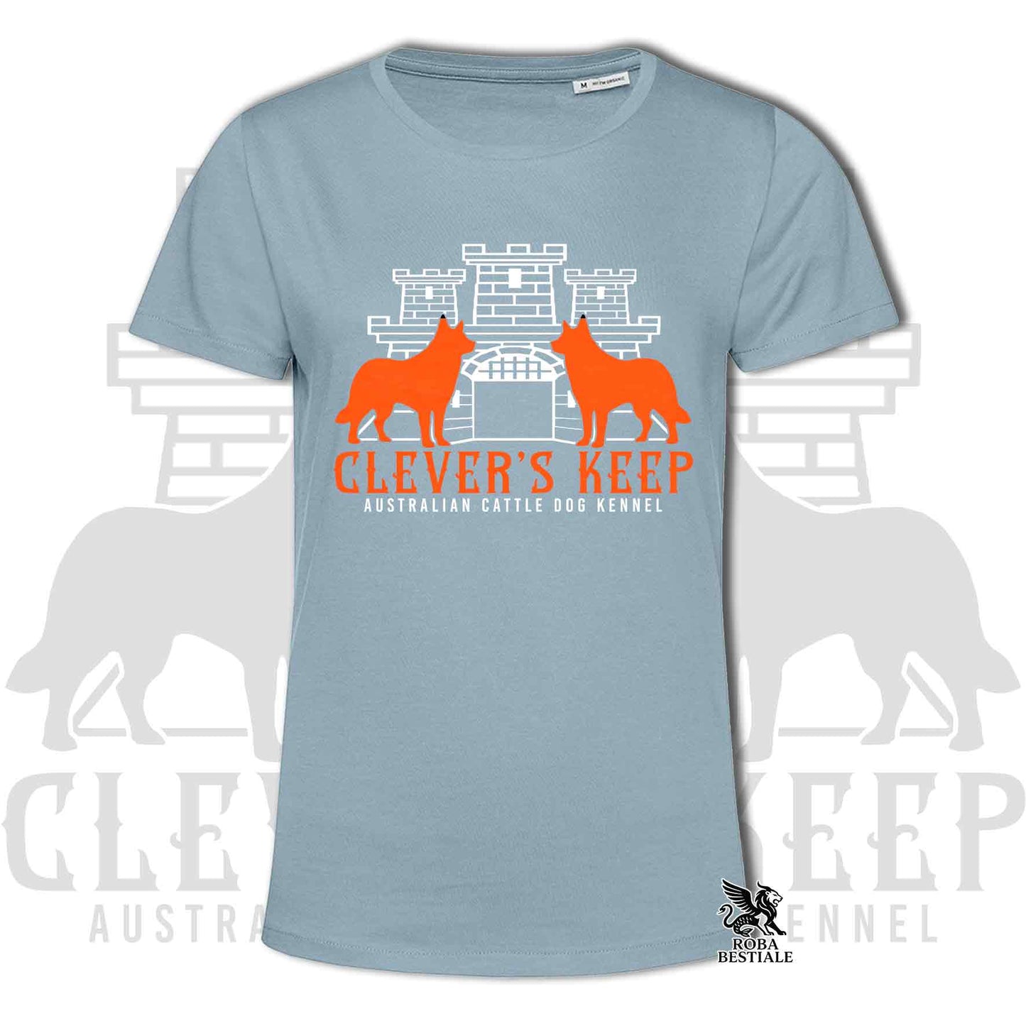 CLEVER'S KEEP T-shirt - NEON ORANGE Print - Men or Women, in many colors - from XS to 5XL