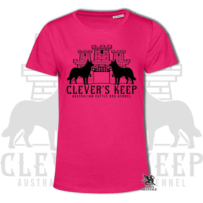 T-shirt CLEVER'S KEEP - Stampa NERA - Uomo o Donna, in tanti colori - dalla XS alla 5XL