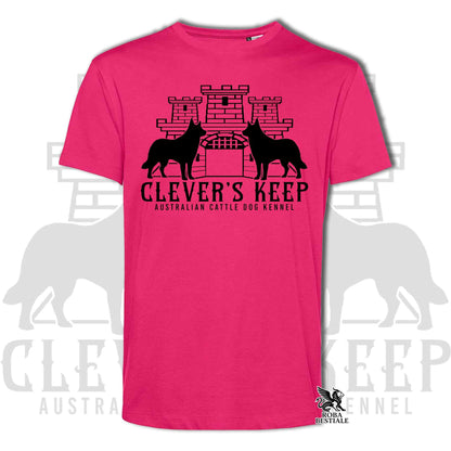 T-shirt CLEVER'S KEEP - Stampa NERA - Uomo o Donna, in tanti colori - dalla XS alla 5XL