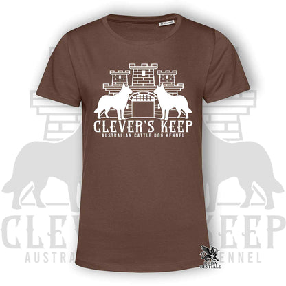 CLEVER'S KEEP T-shirt - WHITE print - Men or Women, in many colours - from XS to 5XL