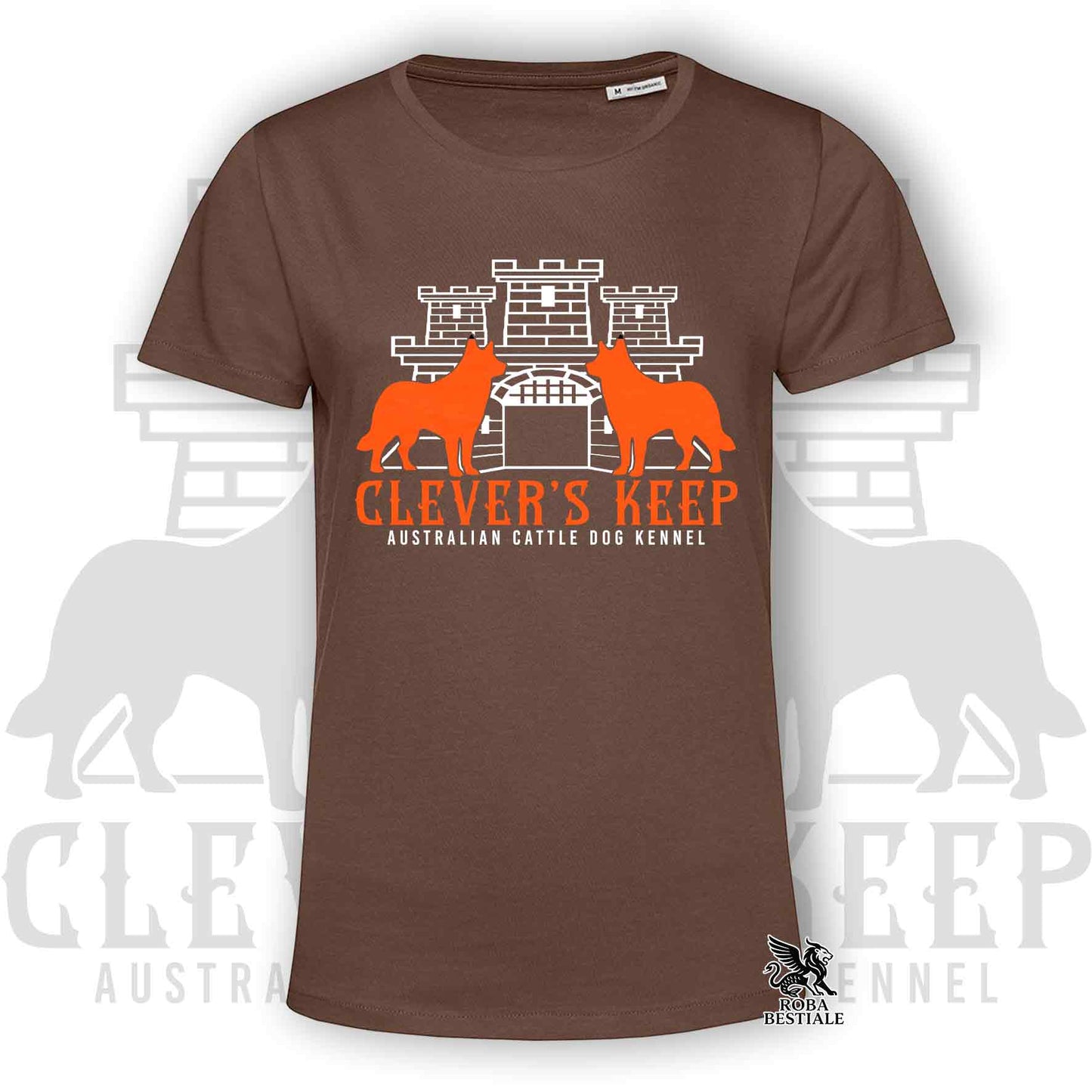 CLEVER'S KEEP T-shirt - NEON ORANGE Print - Men or Women, in many colors - from XS to 5XL