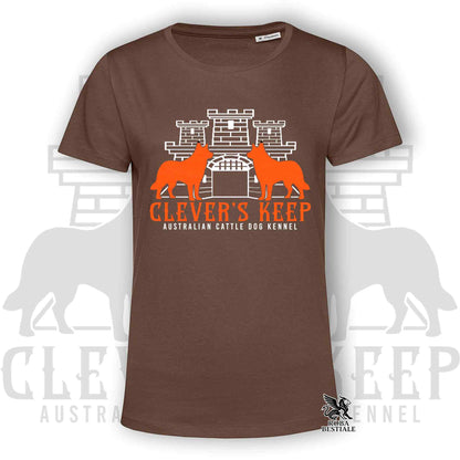 CLEVER'S KEEP T-shirt - NEON ORANGE Print - Men or Women, in many colors - from XS to 5XL