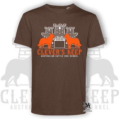 CLEVER'S KEEP T-shirt - NEON ORANGE Print - Men or Women, in many colors - from XS to 5XL
